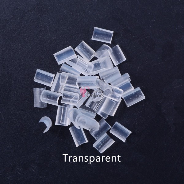 Cheratina pentru extensii de par U-Shape Transparent 100 bucati